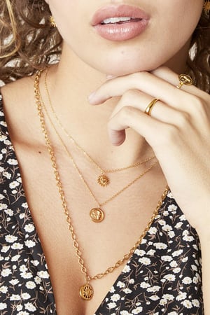 Collar Sunny Vibes Plata Acero inoxidable h5 Imagen3